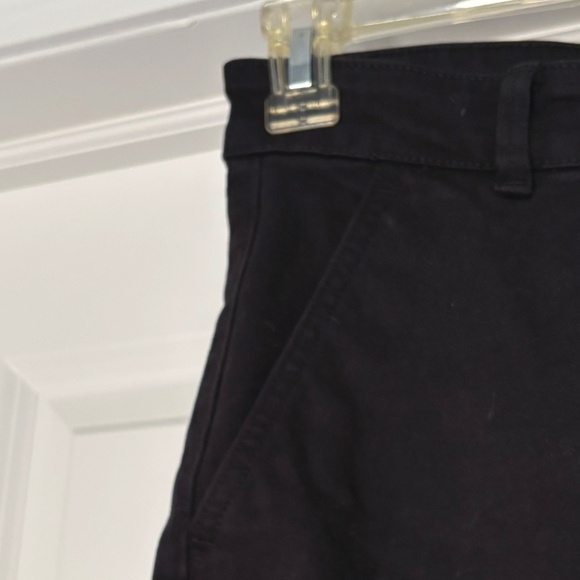 Everlane Cropped Straight Regular Pant Size 4 in Black - Picture 5 of 7